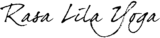 ラサリラヨガのロゴ(黒)